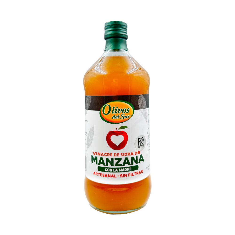 Vinagre de Sidra de Manzana con Madre Olivos del Sur 500g