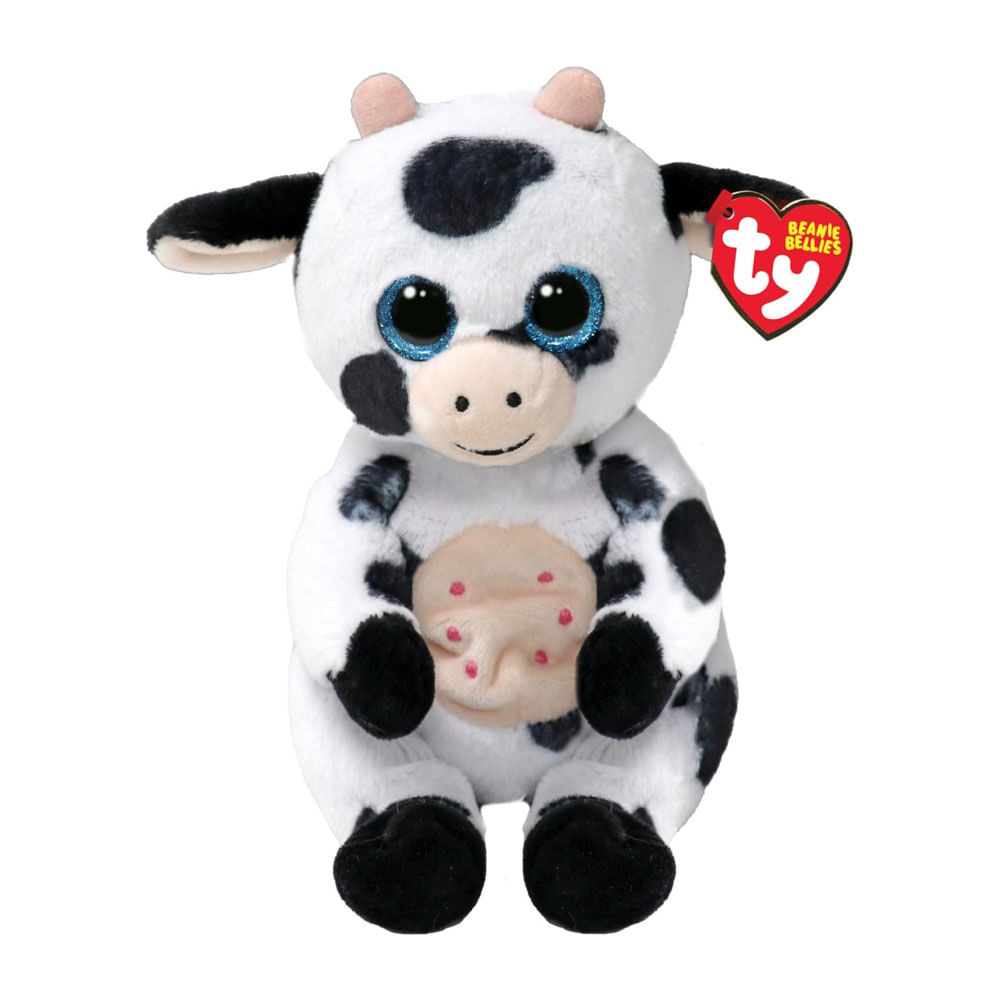 Peluche Ty Beanie Bellies Herdly Vaca