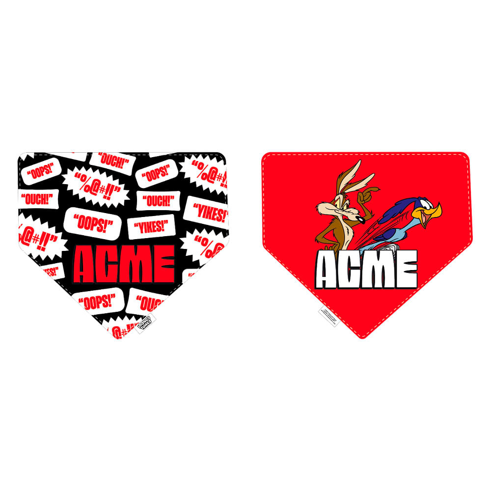 Bandana Collar Looney Tunes Acme Red S