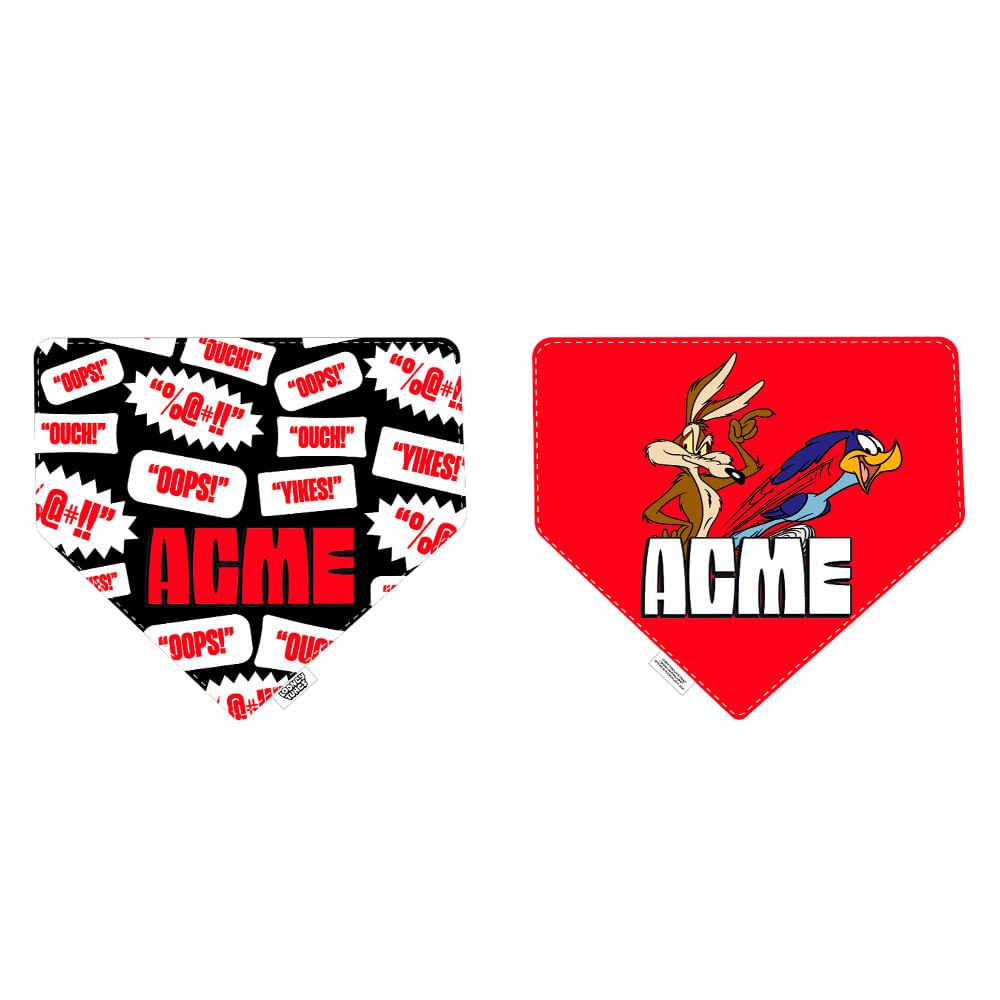 Bandana Collar Looney Tunes Acme Red L