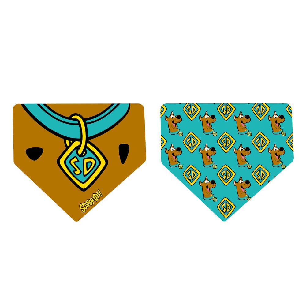 Bandana Rever Collar Scooby Doo Green S
