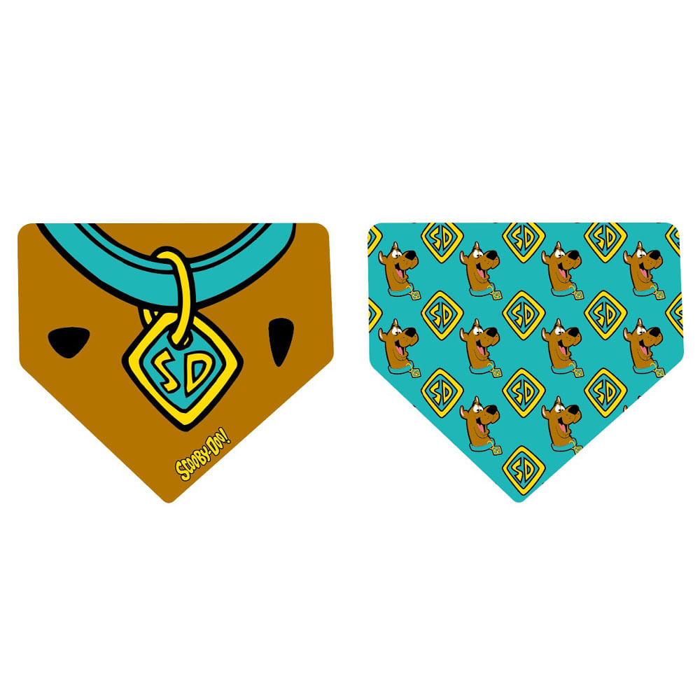 Bandana Rever Collar Scooby Doo Green M