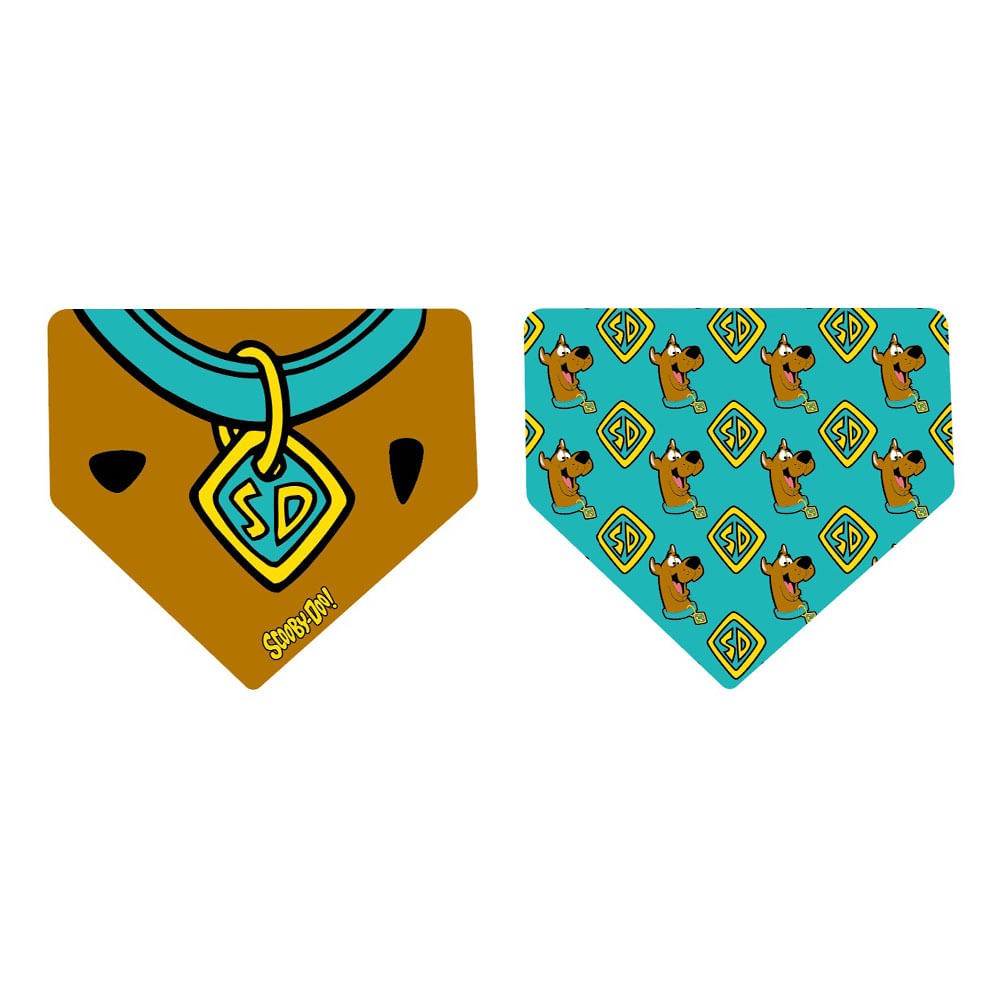Bandana Rever Collar Scooby Doo Green L