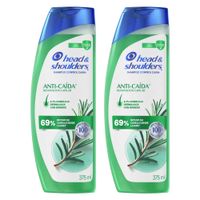Twopack Shampoo Head & Shoulders Anti Caída 375ml