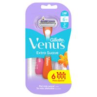 Máquina de Afeitar Desechable Venus Extra Suave 6un