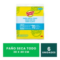 Paño Secatodo Scotch Brite 6un