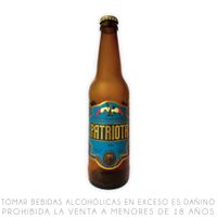 Cerveza Artesanal Patriota IPA Botella 330ml