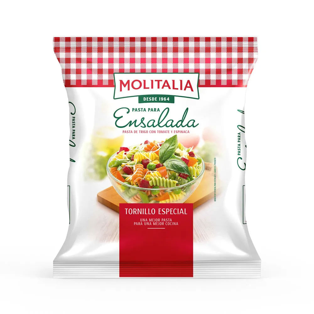 Pasta para Ensalada Molitalia Tornillo Especial 250g