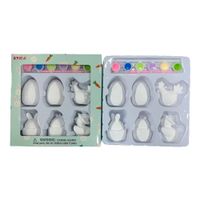 Pinta 6 Figuritas Sew-Star de Pascua Modelo A