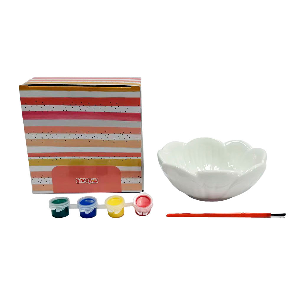 Platito Cerámico Sew-Star para Pintar