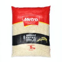 Arroz Extra Añejo Metro 5kg