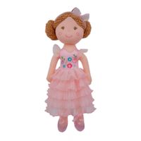 Muñeca Creation con Vestido Rosa 38cm