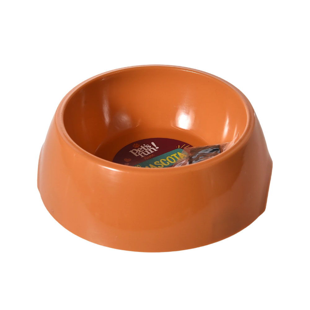 Plato Pet's Fun Plástico 350ml Coral