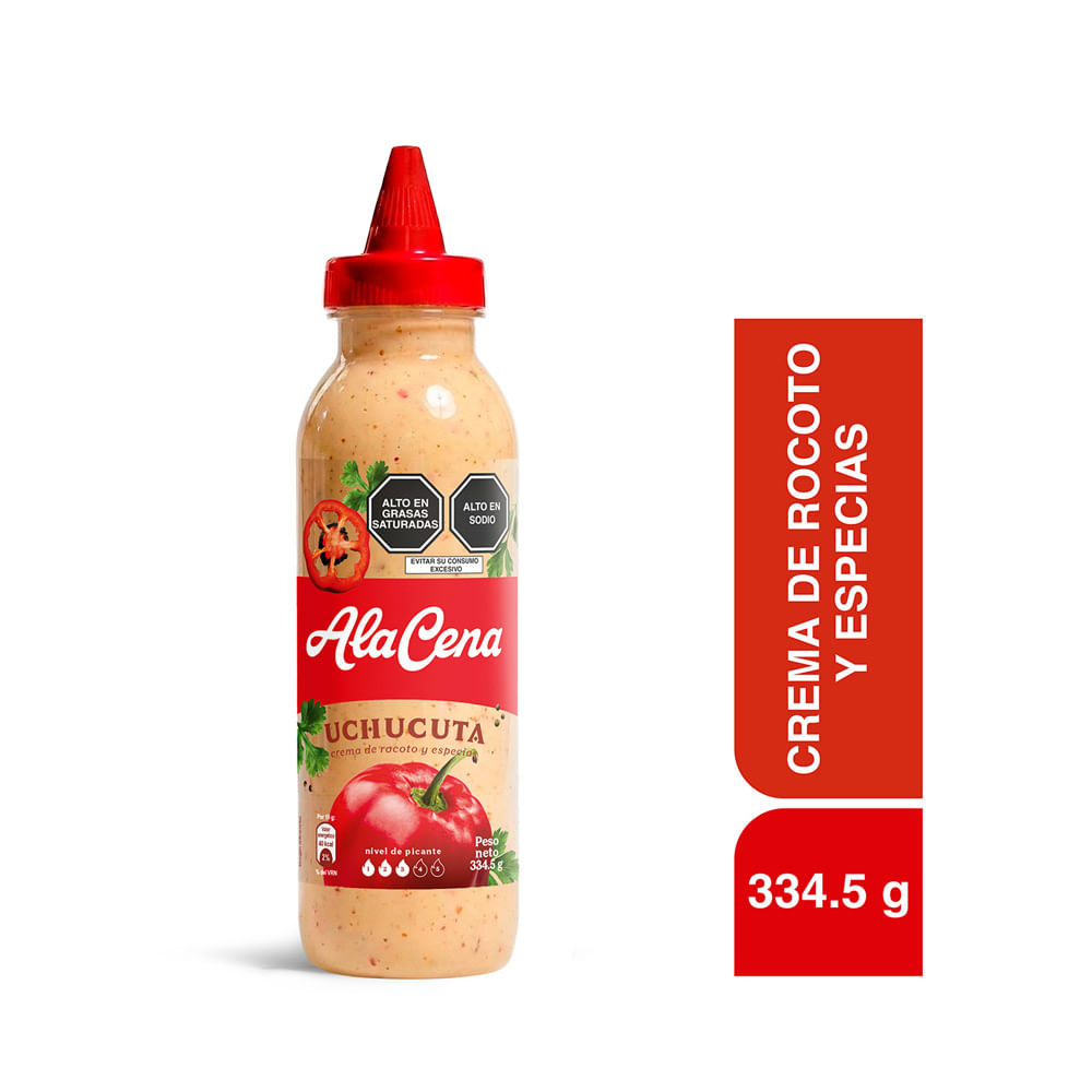 Crema de Rocoto Alacena Uchucuta Botella 334.5g