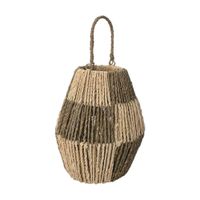 Farol Fibra Natural Krea Cuerdas 24cm