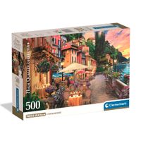 Rompecabezas Clementoni Lago Como 500 piezas