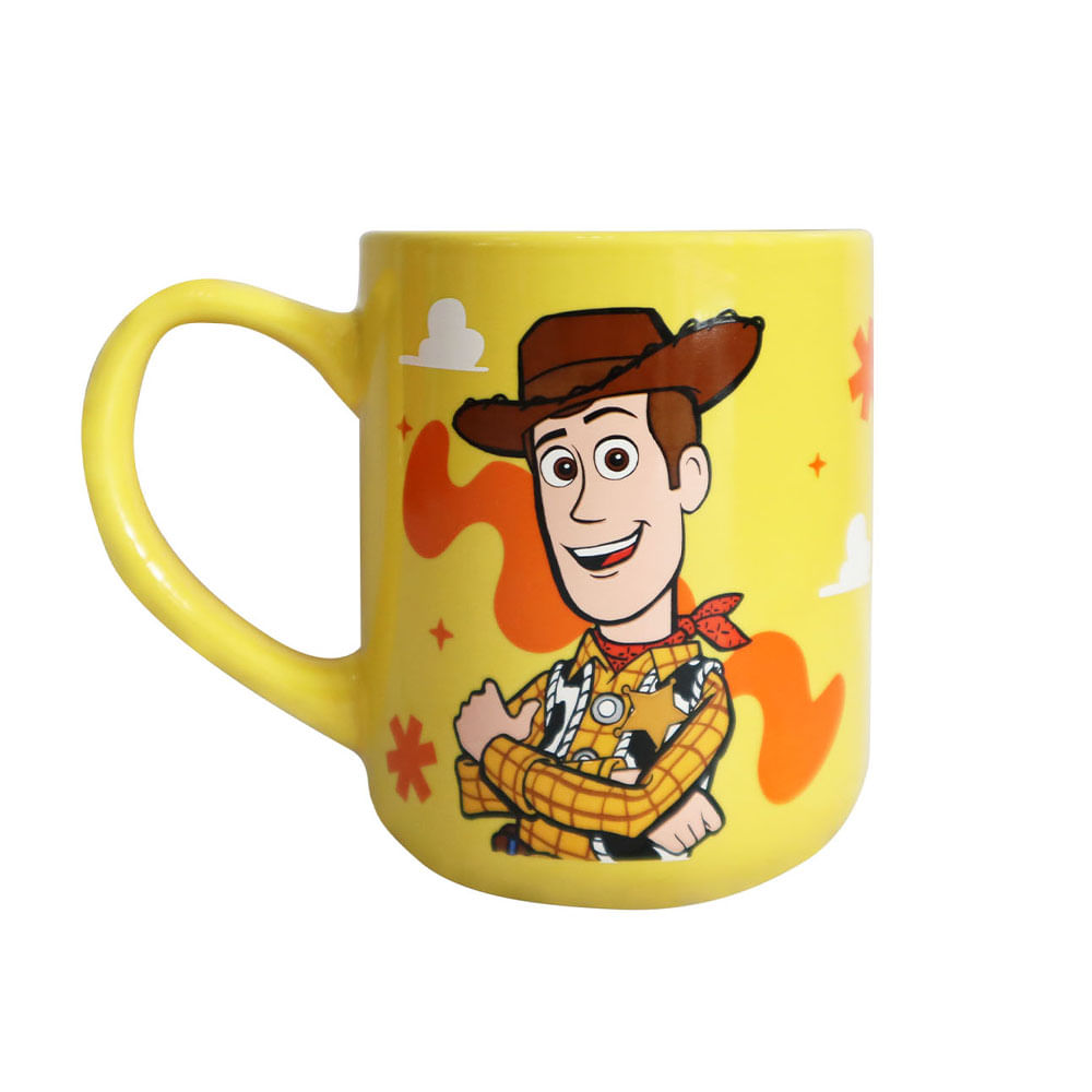 Mug de Cerámica 500ml  Woody Amarillo