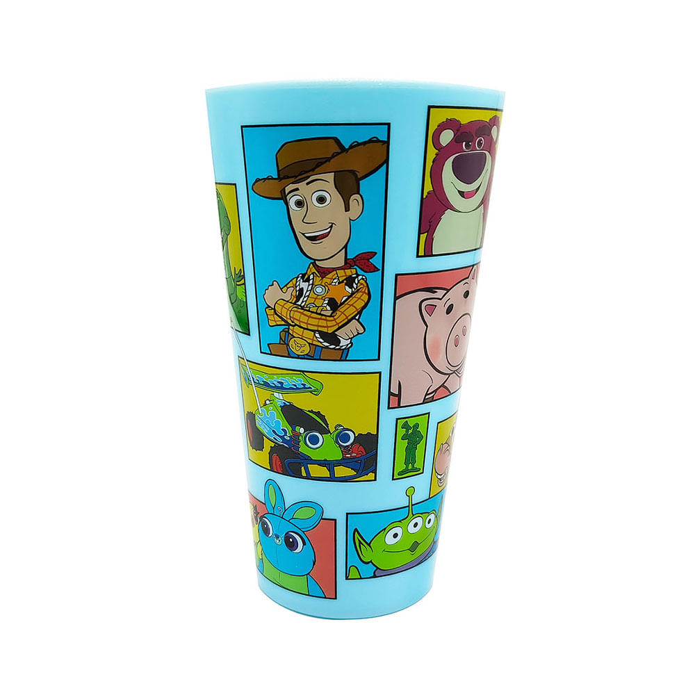 Vaso de Plástico 480ml Toy Story Celeste