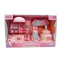 Set de Carrito de Bebé Divertido de Conejito Tierno