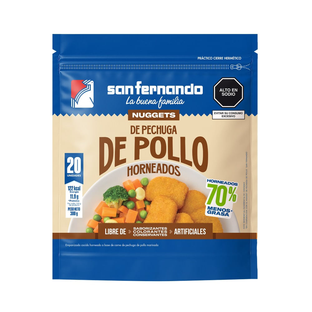 Nuggets Horneados San Fernando 20un