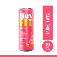 Gaseosa Hey Fit Tango Twist Lata 355ml
