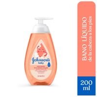 Jabón Líquido De la Cabeza a los Pies Johnson's Baby Frasco 200ml