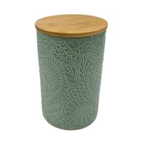 Canister Krea Ceramina Emboss 850ml