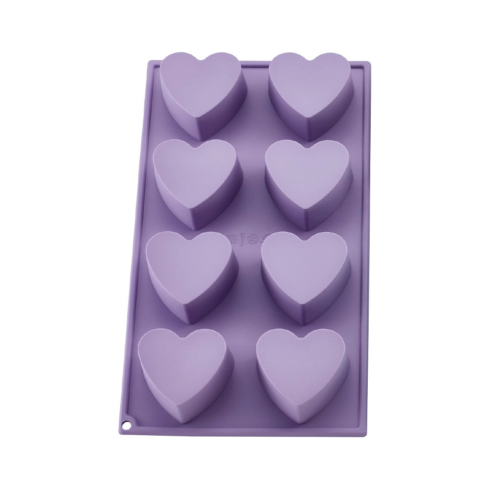 Molde de Silicona Krea Corazones