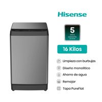 Lavadora Hisense Carga Superior 16Kg Wt3K1623Ut Hisense