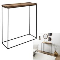 Arrimo Acacia Mini M+Design 80x82x30cm Natural Negro