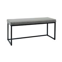 Banqueta Akron M+Design 100x48x38cm Gris