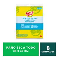 Paño Secatodo Scotch Brite 8un