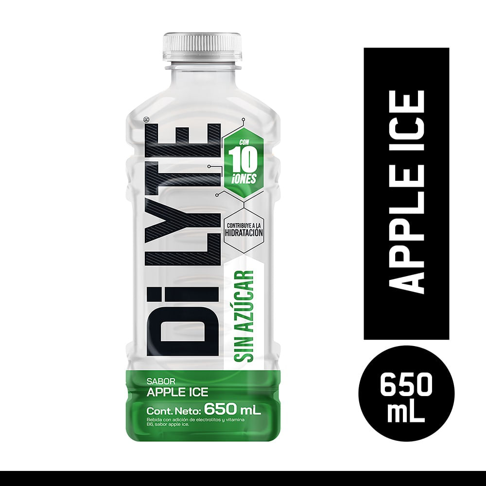 Bebida Rehidratante Dilyte Sin Azúcar Appel Ice Botella 650ml
