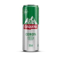 Cerveza Sin Alcochol Cusqueña Cero Trigo Lata 355ml