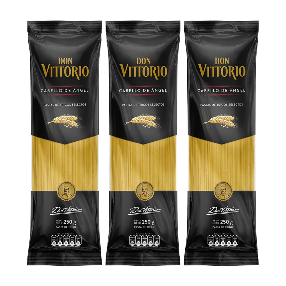 Tripack Cabello de Ángel Don Vittorio 250g