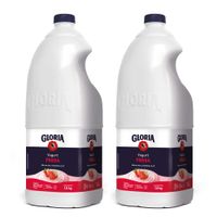 Twopack Yogurt Bebible Gloria Fresa Galonera 1.6kg