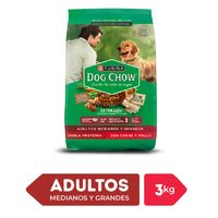 Alimento para Perros Adultos Tamaño Mediano / Grande Bolsa 3 Kg