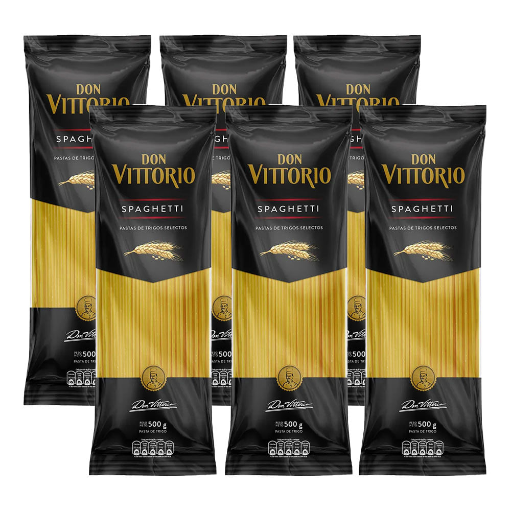 Sixpack Spaghetti 34 Don Vittorio 500g