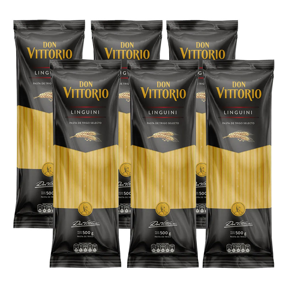 Sixpack Linguini Don Vittorio 500g