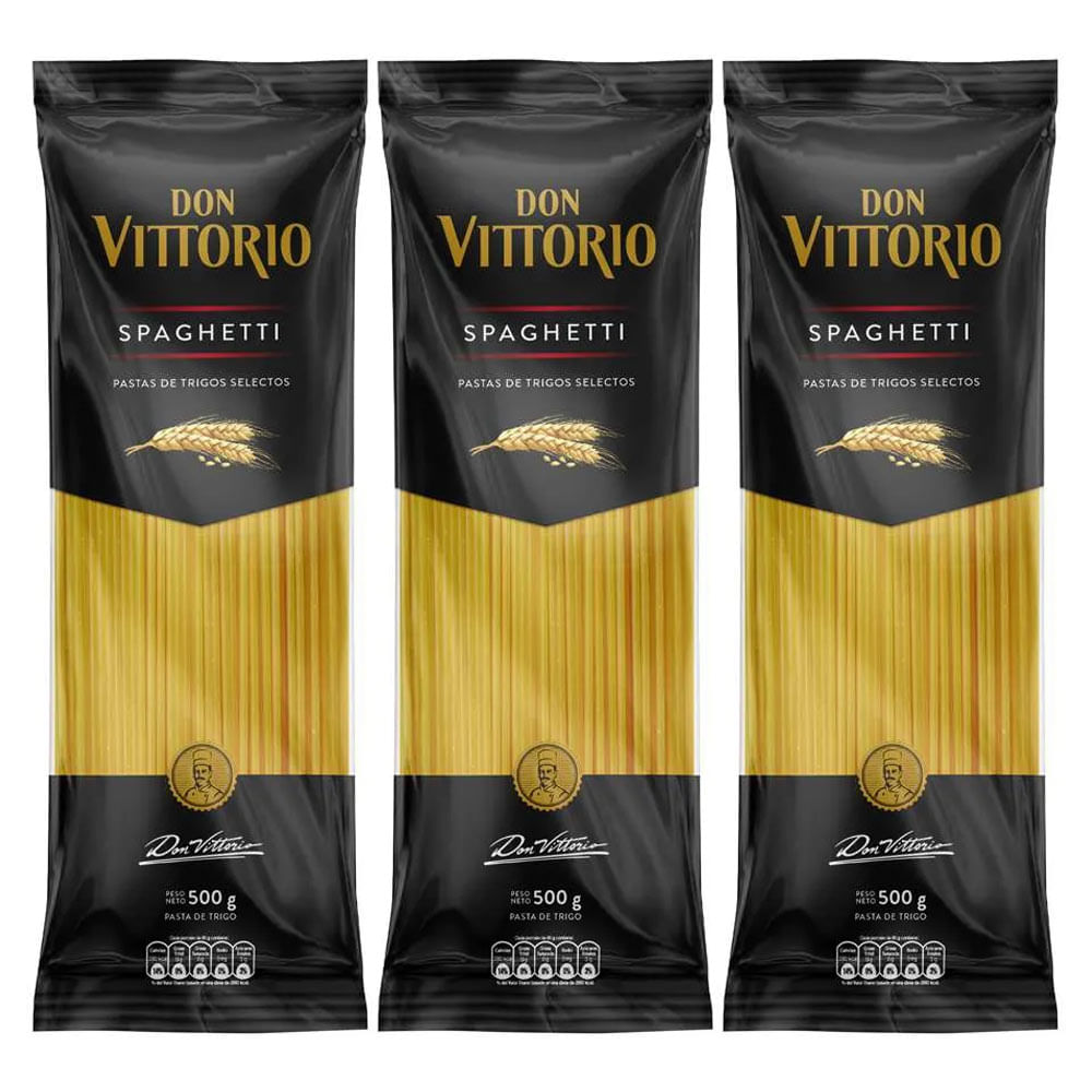 Tripack Spaghetti Don Vittorio 500g