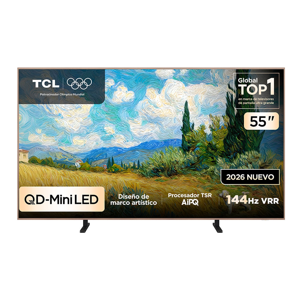 Televisor TCL ART TV 55" QD-MINILED 144HZ 55A400PRO