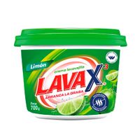 Lavavajilla en Pasta Lavax Limón 700g
