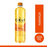 Bebida Gasificada Cielo Sabor Naranja Botella 600ml
