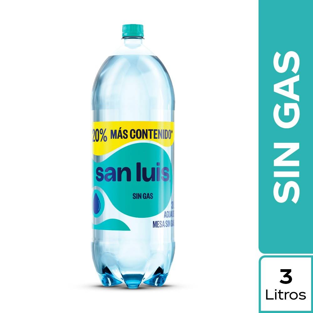 Agua San Luis sin Gas 3L