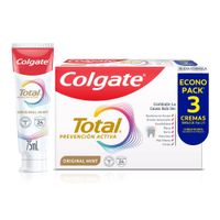 Tripack Pasta Dental Colgate Total Original Mint 75ml