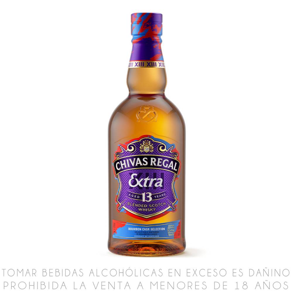 Whisky Chivas Regal Extra Bourbon 13 Años Botella 700ml