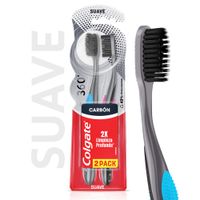 Cepillo de Dientes Colgate 360° Antibacterial Suave 2un