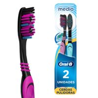 Cepillo de Dientes Oral-B Complete Black Medio 2un