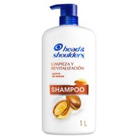 Shampoo H&S Limpieza y Revitalización 1L
