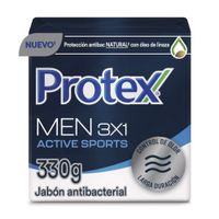 Tripack Jabón en Barra Protex Men Active Sports 110g
